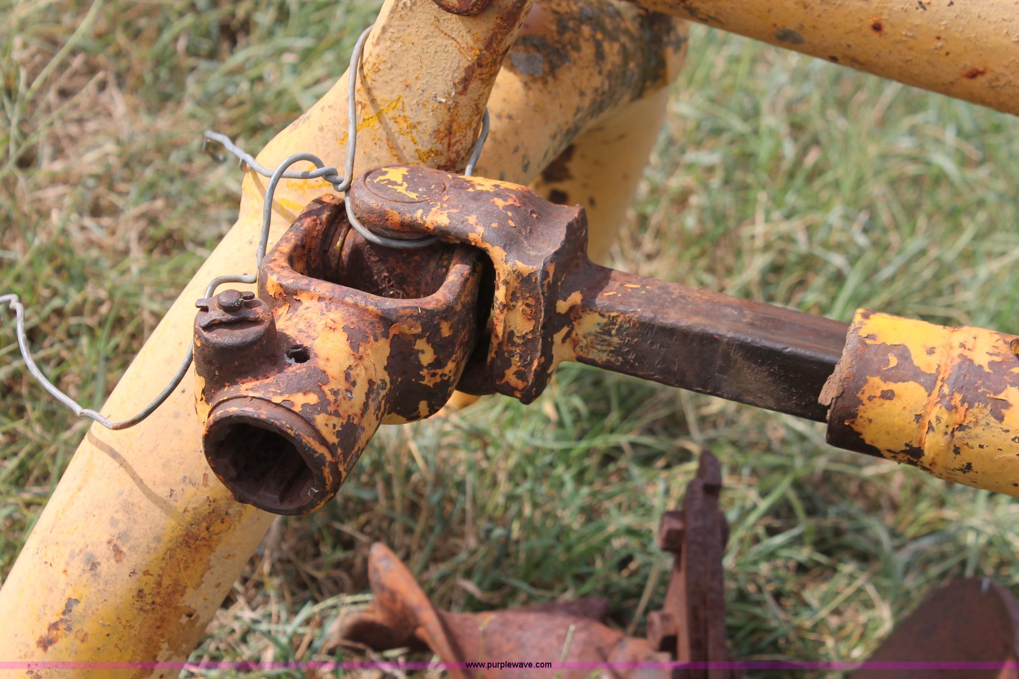 Danuser F7 post hole digger in Hennessey, OK Item H5612 sold Purple