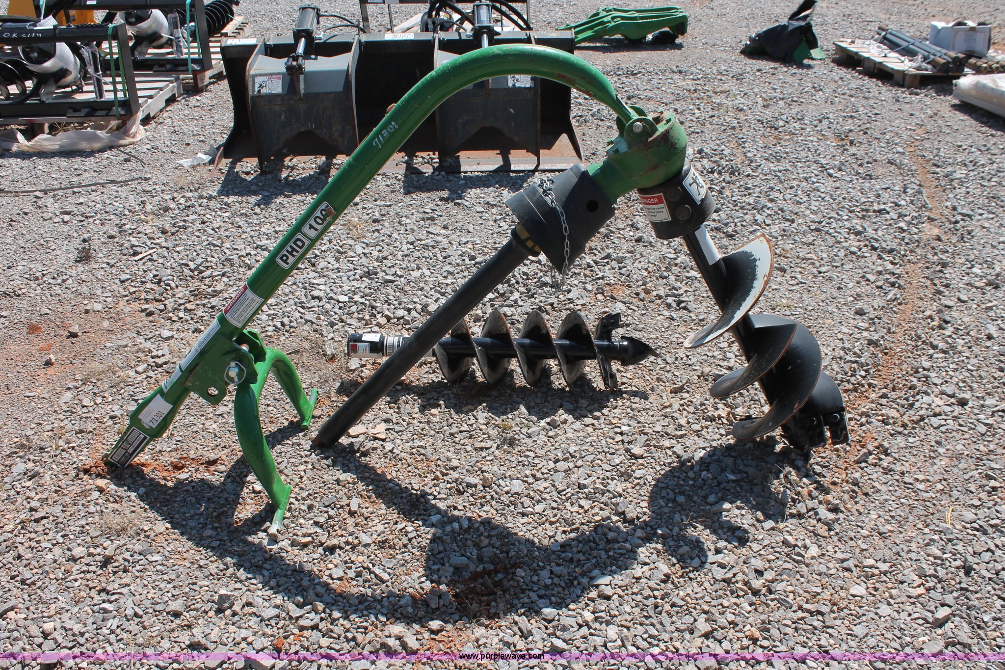 2012 Frontier PHD100 post hole digger in Clinton, OK Item H5625 sold