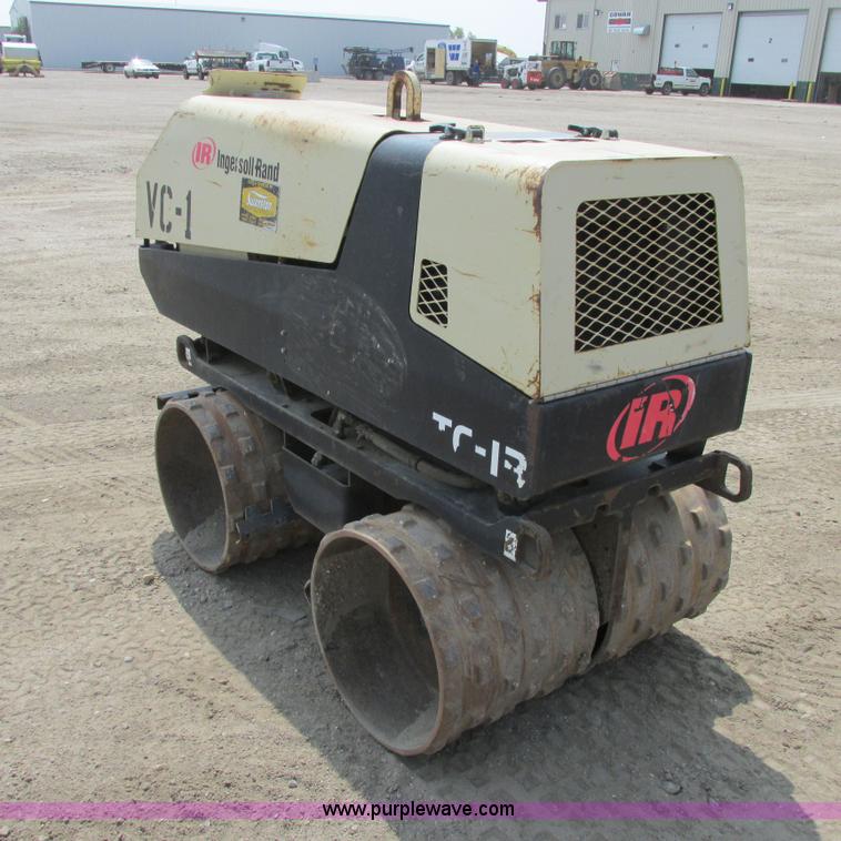 image for item A8743 Ingersoll Rand TC-13 twin drum trench compactor