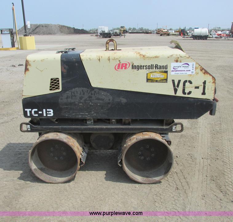 image for item A8743 Ingersoll Rand TC-13 twin drum trench compactor