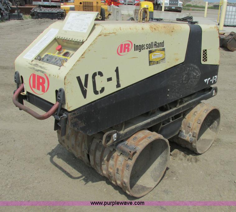 image for item A8743 Ingersoll Rand TC-13 twin drum trench compactor