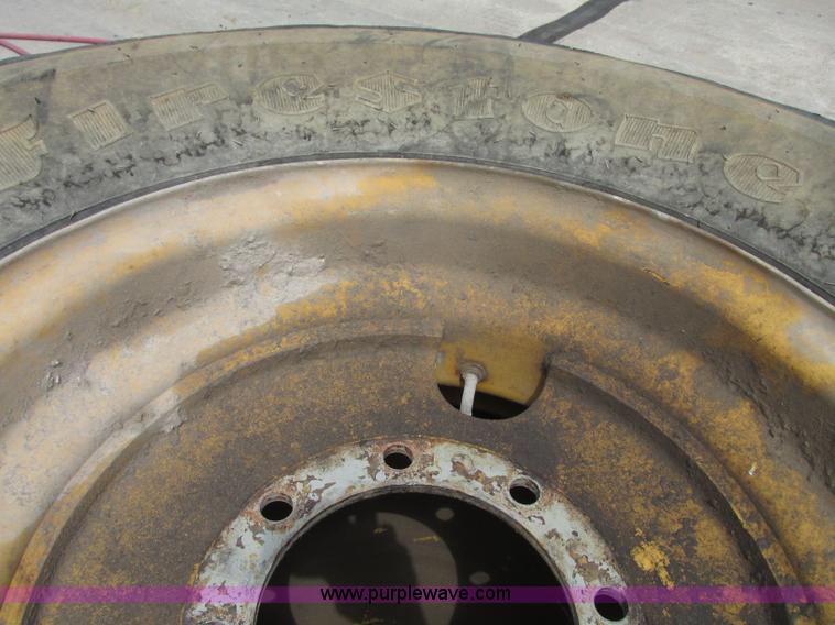 image for item AE9282 Firestone 14.00-24TG foam-filled tires