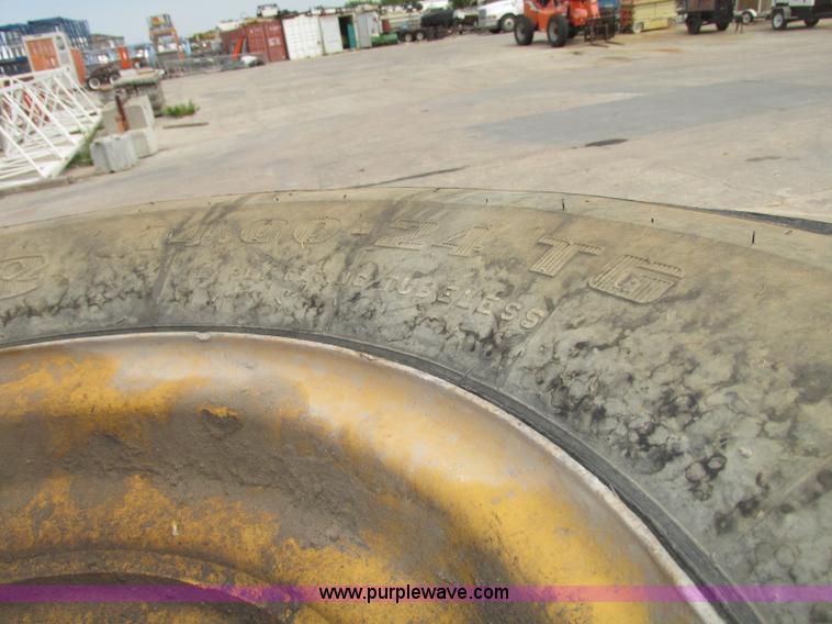 image for item AE9282 Firestone 14.00-24TG foam-filled tires