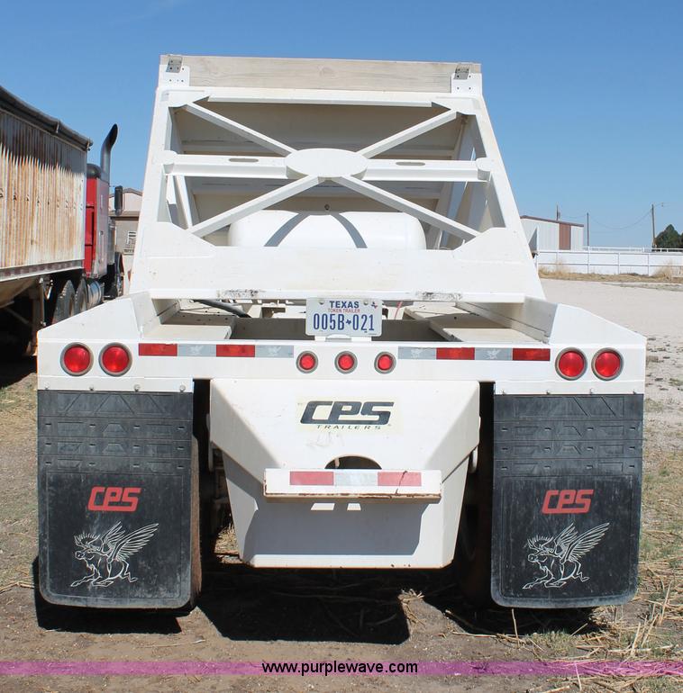 image for item C3860 2013 CPS belly dump trailer
