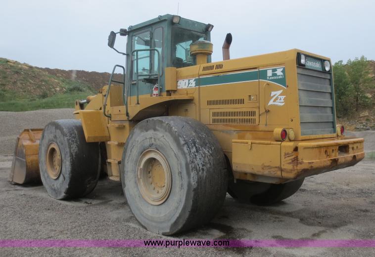 image for item D2109 1997 Kawasaki 90Z wheel loader