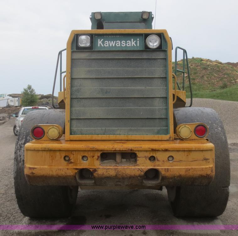 image for item D2109 1997 Kawasaki 90Z wheel loader