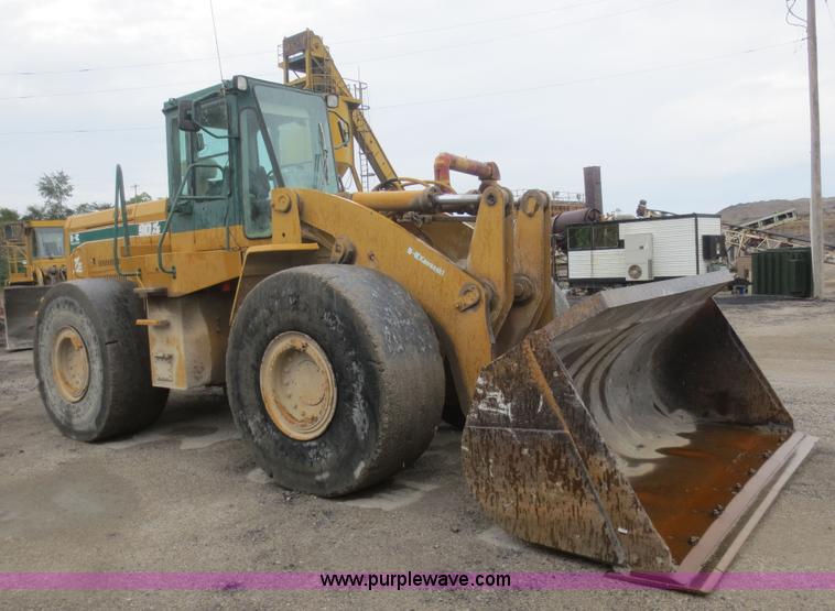 image for item D2109 1997 Kawasaki 90Z wheel loader