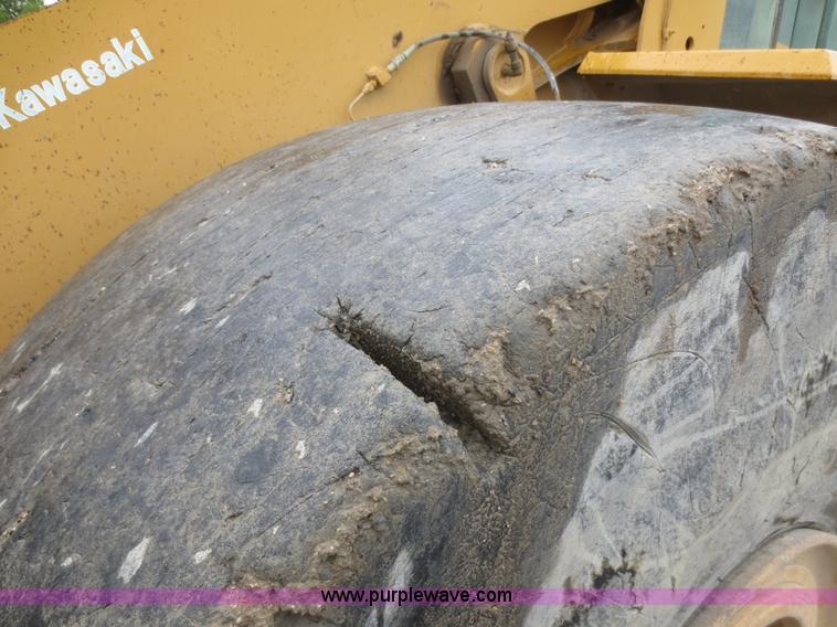 image for item D2109 1997 Kawasaki 90Z wheel loader