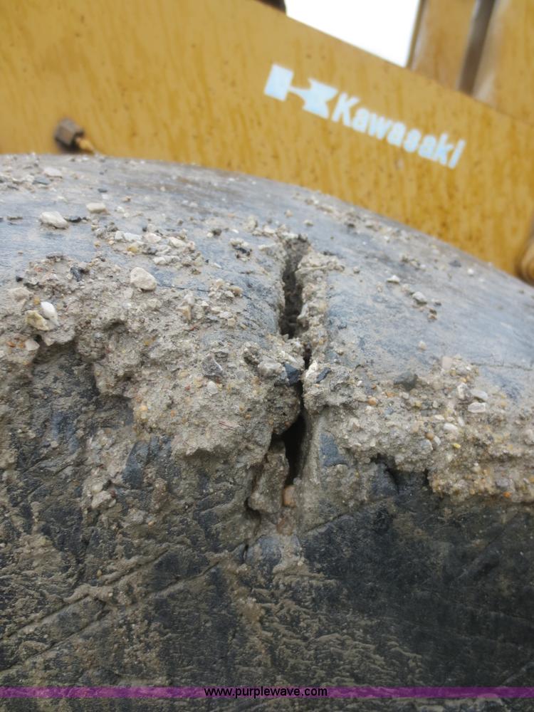 image for item D2109 1997 Kawasaki 90Z wheel loader