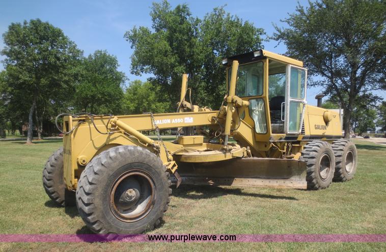 image for item D2115 1980 Galion A550 articulated motor grader