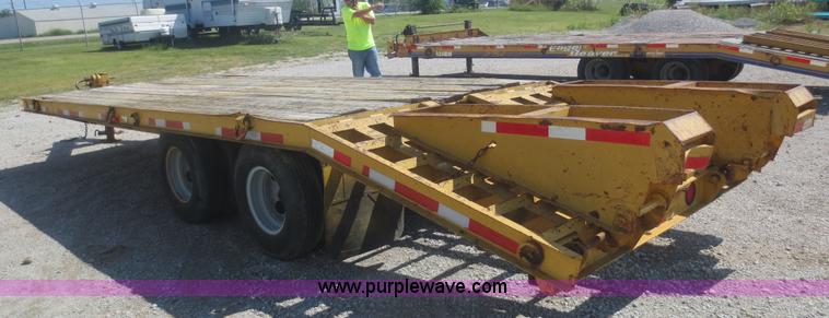image for item D2121 1999 Belshe T9 equipment trailer