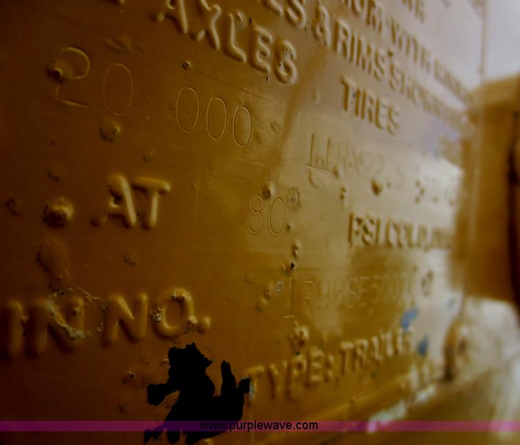 image for item F6942 1995 Ranch belly dump trailer