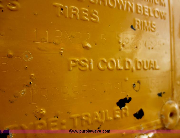 image for item F6942 1995 Ranch belly dump trailer