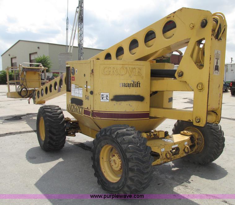 image for item F7480 Grove AMZ 66XT boom lift