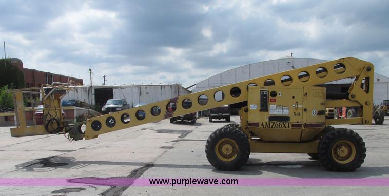 image for item F7480 Grove AMZ 66XT boom lift