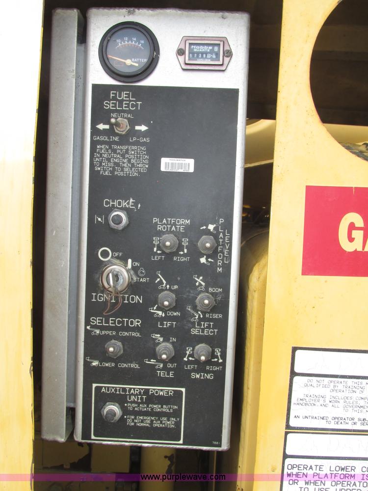 image for item F7480 Grove AMZ 66XT boom lift