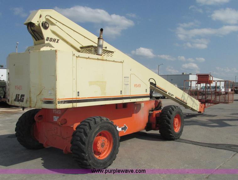 image for item F7481 1998 JLG 80HX boom lift
