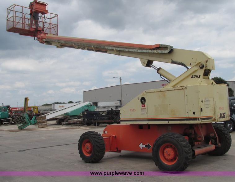 image for item F7481 1998 JLG 80HX boom lift