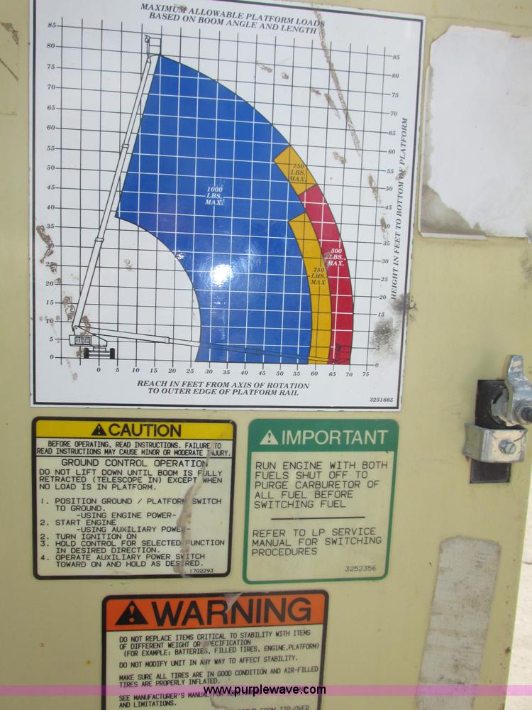 image for item F7481 1998 JLG 80HX boom lift