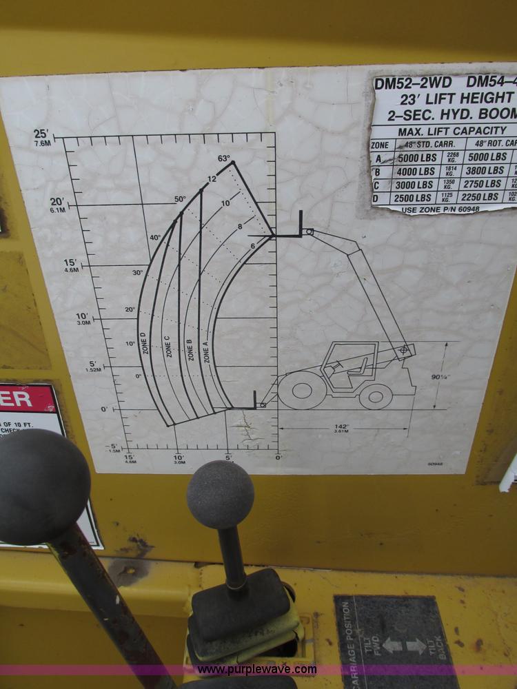image for item F7483 Gehl 513 telehandler