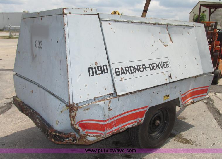 image for item F7485 1987 Gardner Denver D190JD7A air compressor