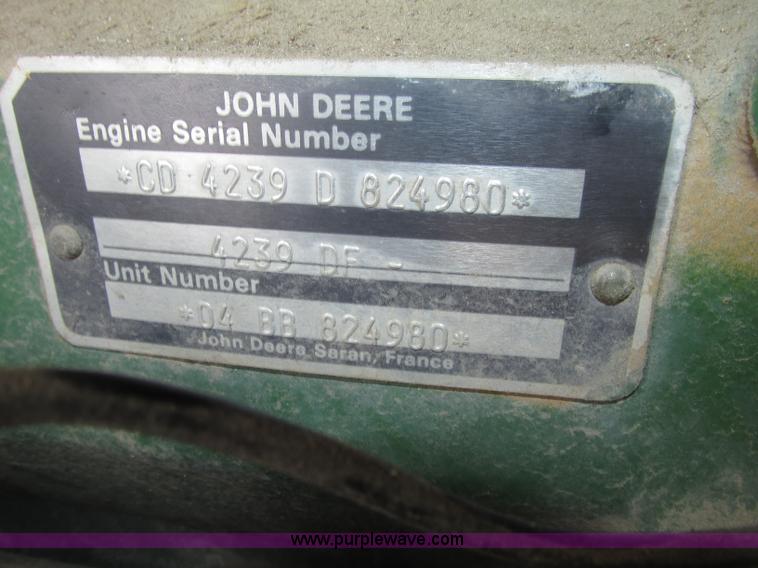 image for item F7486 Sullair air compressor