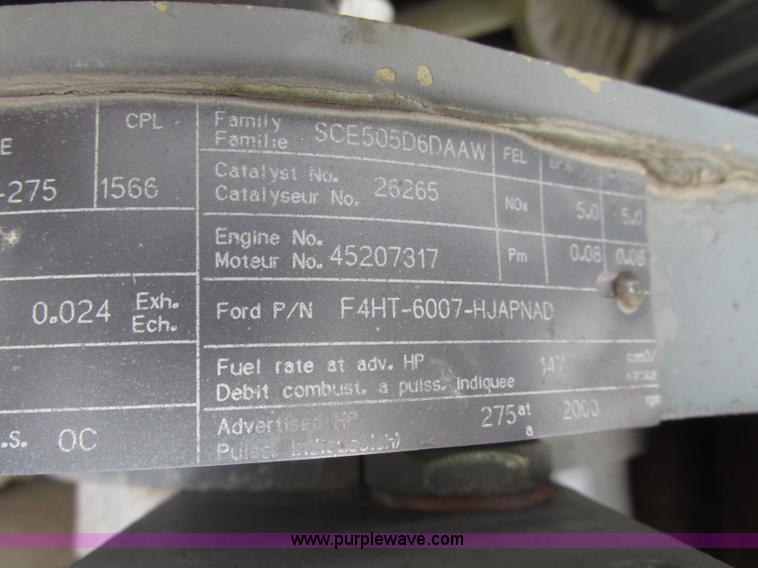 image for item F7491 1995 Ford LT8000 dump truck