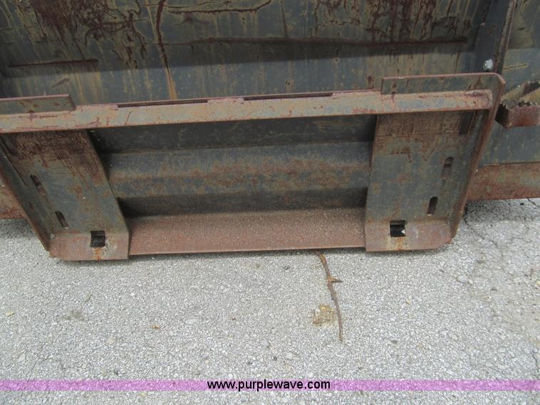 image for item F8855 Bobcat hopper bucket