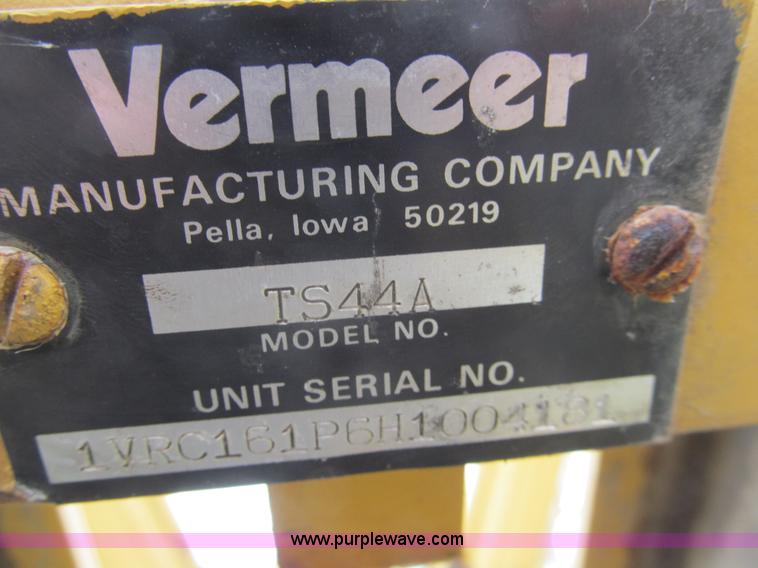 image for item F8858 Vermeer TS44A tree spade