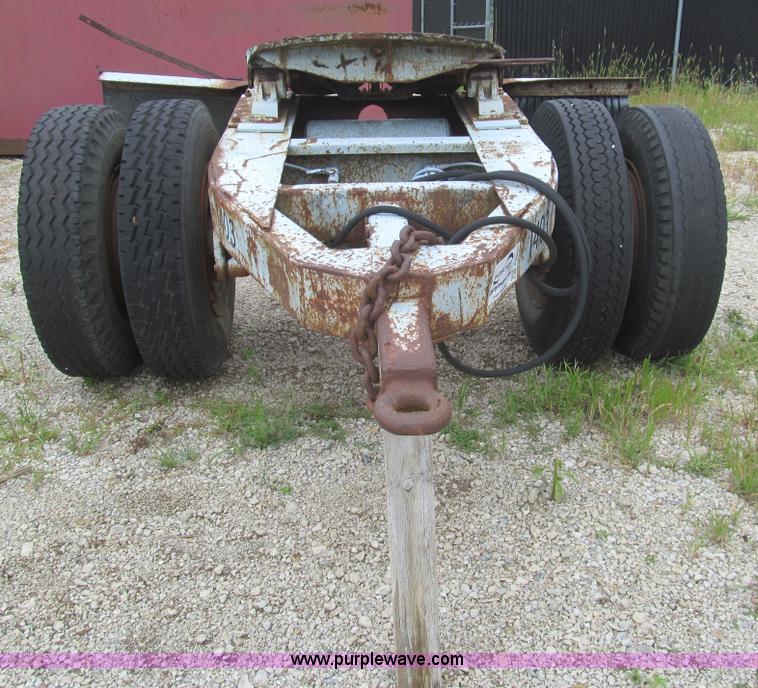 image for item F8860 Single axle dolly