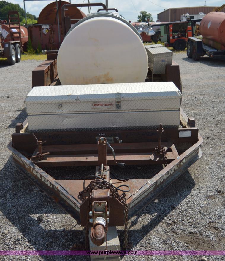 image for item F8867 1988 Trail King equipment trailer