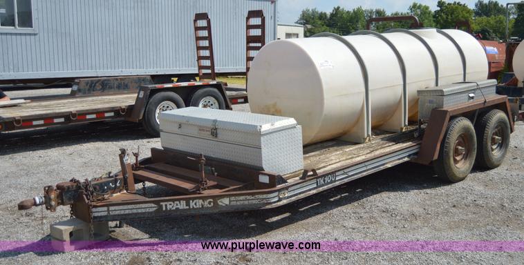 image for item F8867 1988 Trail King equipment trailer