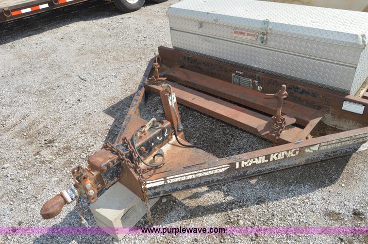 image for item F8867 1988 Trail King equipment trailer
