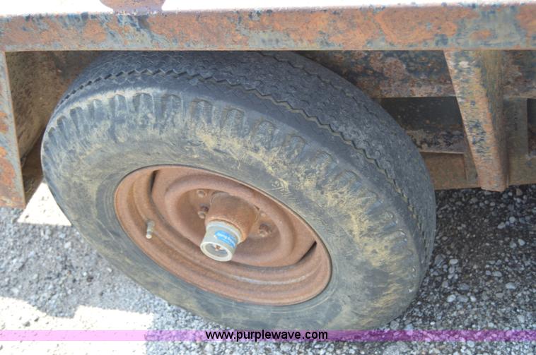 image for item F8867 1988 Trail King equipment trailer