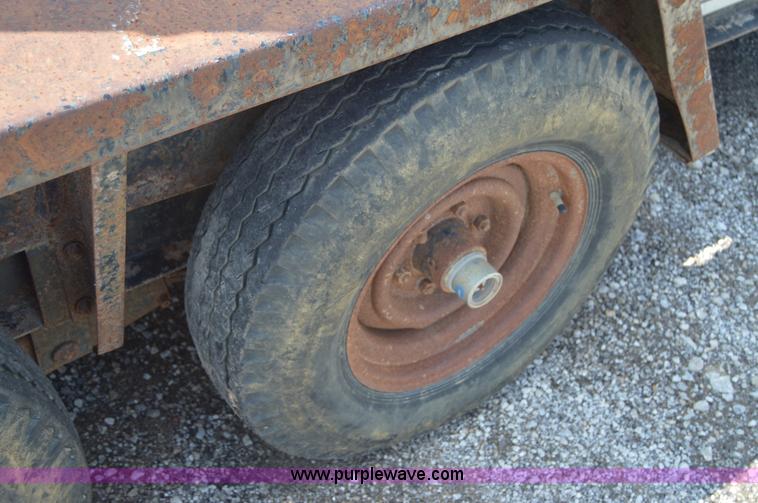 image for item F8867 1988 Trail King equipment trailer