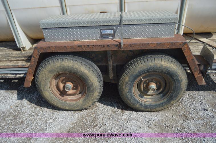 image for item F8867 1988 Trail King equipment trailer