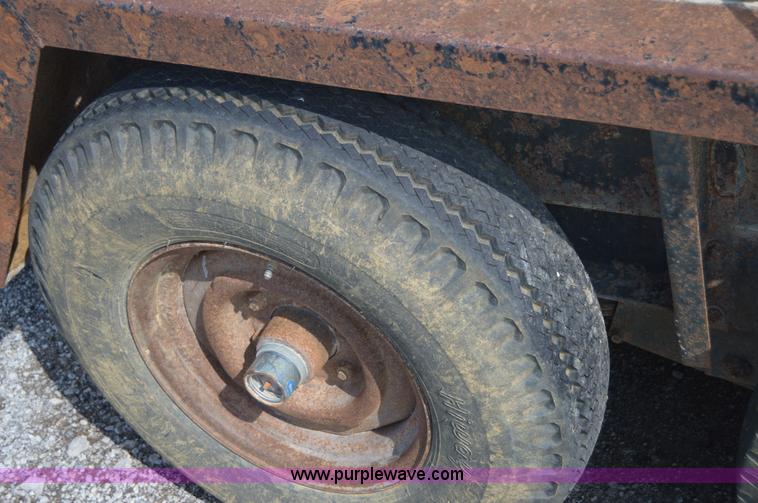 image for item F8867 1988 Trail King equipment trailer