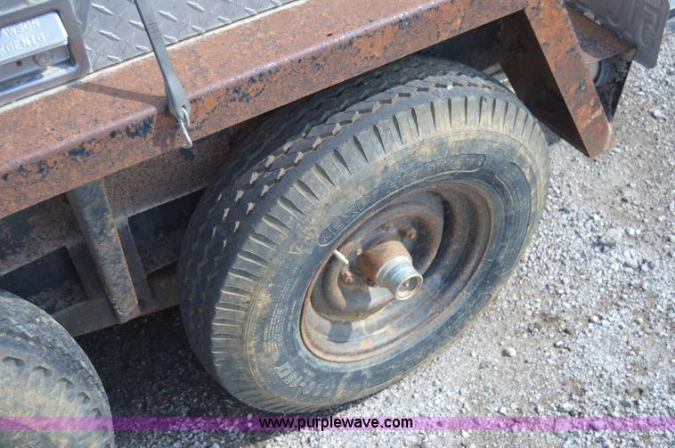 image for item F8867 1988 Trail King equipment trailer