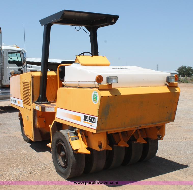 image for item H1747 2008 Rosco TRU-PAC 915 pneumatic roller