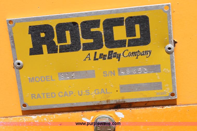 image for item H1747 2008 Rosco TRU-PAC 915 pneumatic roller