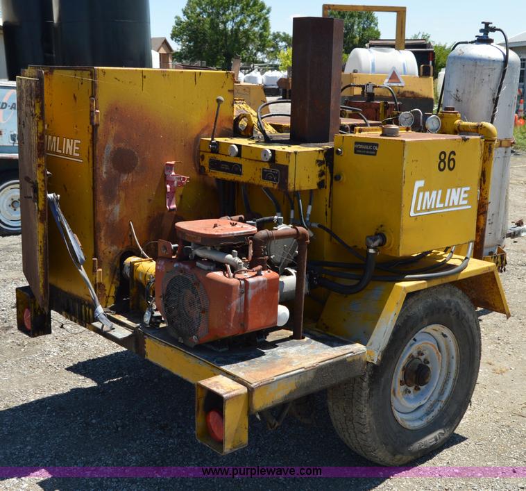 image for item H2806 Cimline asphalt crack fill trailer