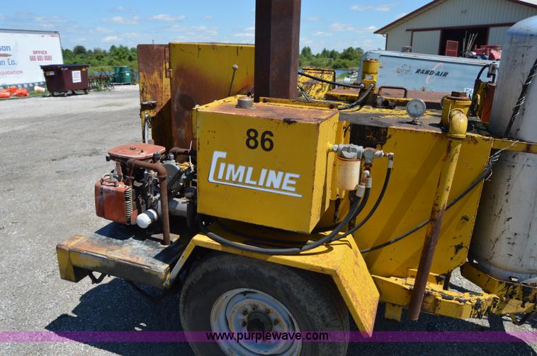 image for item H2806 Cimline asphalt crack fill trailer