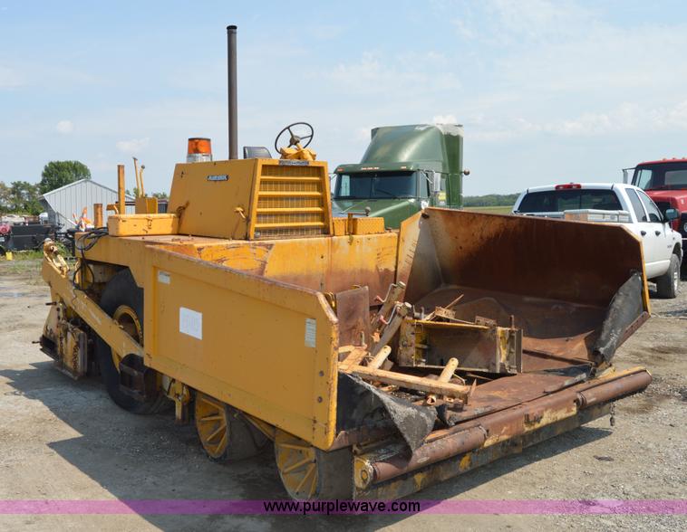 image for item H2823 1981 Blaw-Knox PF115 paver