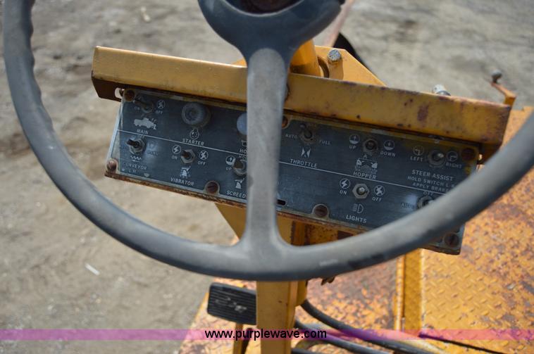 image for item H2823 1981 Blaw-Knox PF115 paver