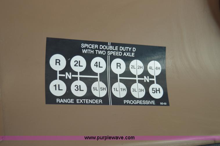 image for item H2824 1987 International 1654 seal coat truck