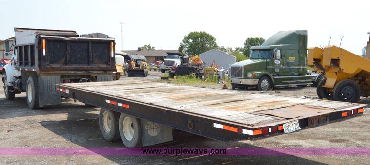 image for item H2829 1966 American tilt deck trailer