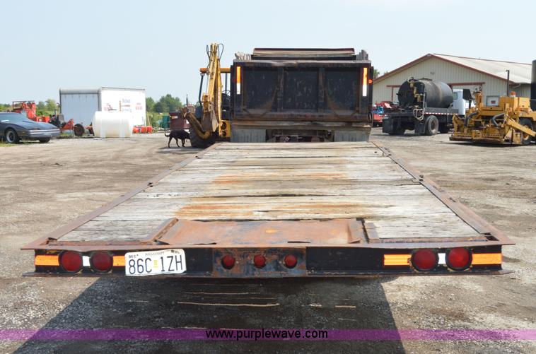 image for item H2829 1966 American tilt deck trailer