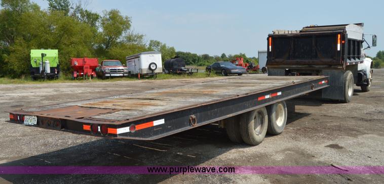 image for item H2829 1966 American tilt deck trailer