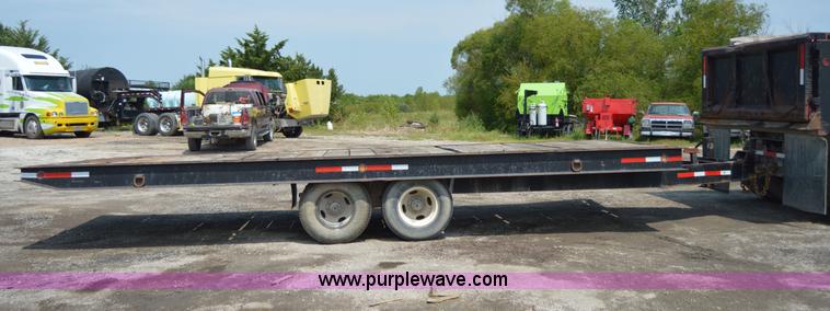 image for item H2829 1966 American tilt deck trailer