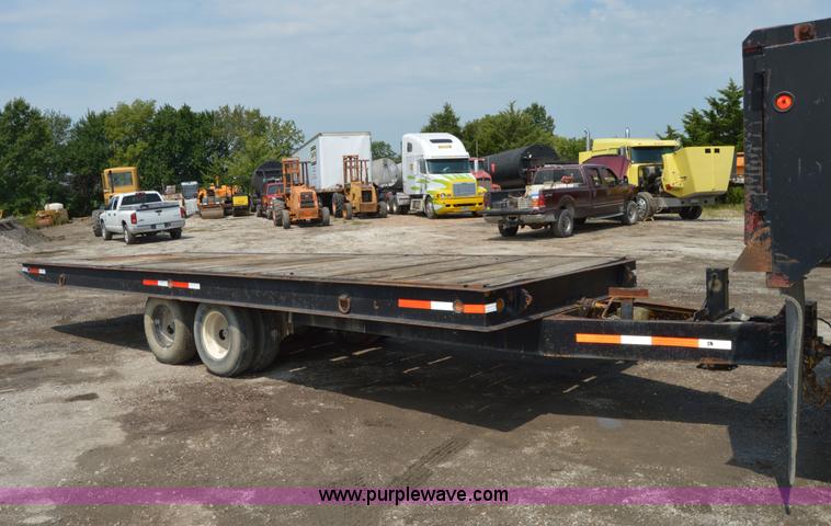 image for item H2829 1966 American tilt deck trailer